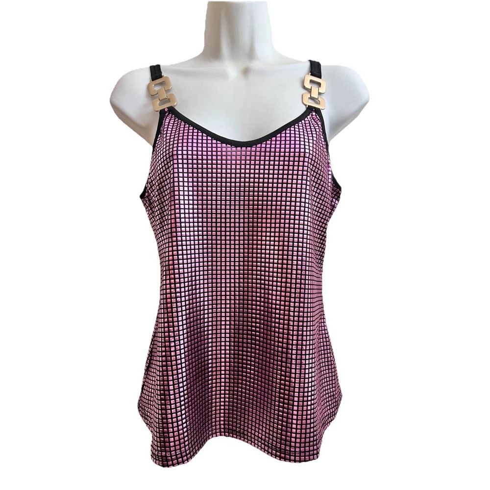Club Cocktail Party Top Medium Lightweight‎ Sleeveless Punk Shirt Women Clothing